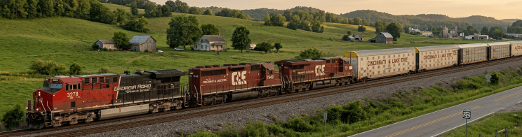 CLE Autorack train-1